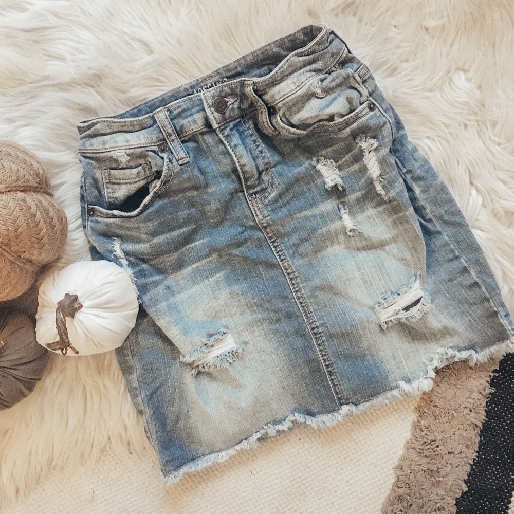 Jean skirt
